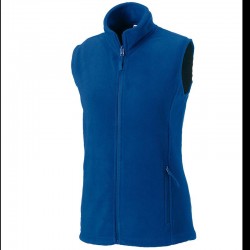 Plain Fleece Gilet Ladies Outdoor Russell 320 GSM